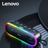 2023 New Original Lenovo K8 Portable Outdoor Wireless Speaker Built In Microphone BT Application For Music Players Water-resistant 5.0 Surround Wall Mount Button Control USB Or Living Room/Bedroom/Party/festival /Holiday Celebration, Nice Gift For Men And