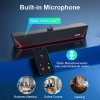 BT Computer Speakers, Dynamic LED Gaming PC Soundbar With Microphone, HiFi Stereo, 3.5mm AUX USB Powered 2 - 199 Pieces