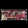 Colorful Keyboard, AJAZZ 308I 84 Keys Wireless BT Keyboard Retro Typewriter Round Key For Win/iOS/Android